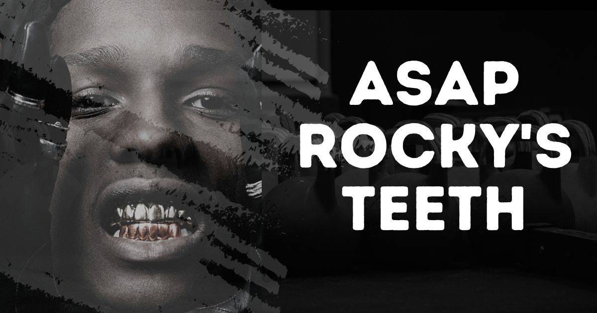 Asap Rocky's Teeth And Inside Of Grillz 2023 - Grillz Book